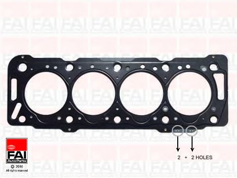 Прокладка головки блока цилиндров (ГБЦ) FAI AutoParts HG867B