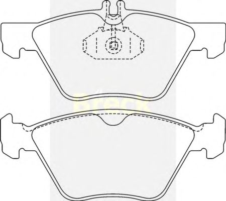 Тормозные колодки BRECK 21670 00 701 20