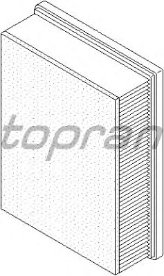 Воздушный фильтр TOPRAN 722 274