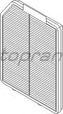 Фильтр салона TOPRAN 700 258