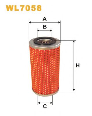Масляный фильтр WIX FILTERS WL7058