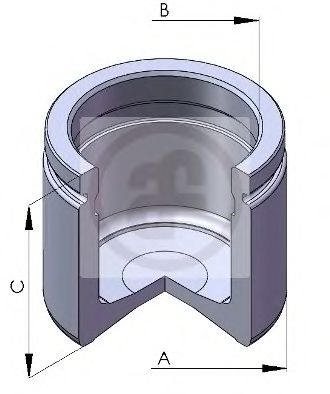 Поршень тормозного суппорта AUTOFREN SEINSA D025209