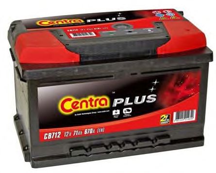 Стартерная аккумуляторная батарея CENTRA CB712