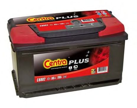 Стартерная аккумуляторная батарея CENTRA CB802