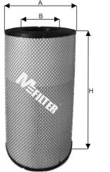 Повітряний фільтр MFILTER A 840