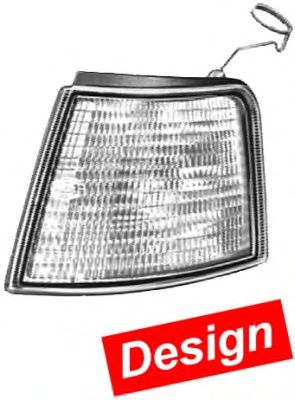 Ліхтар покажчика повороту HELLA 2BA 961 554-121