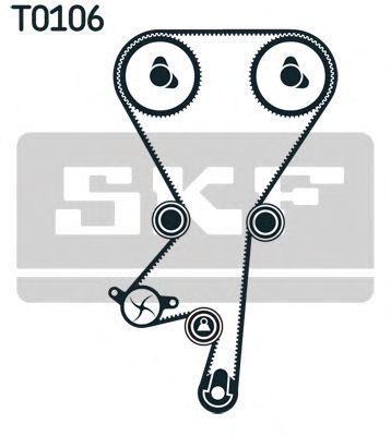 Комплект ремня ГРМ SKF VKMA 05220