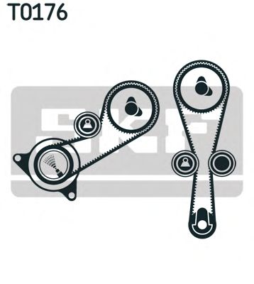 Комплект ремня ГРМ SKF VKMA 07304