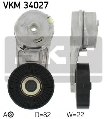 Натяжной ролик поликлинового ремня SKF VKM 34027