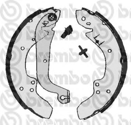 Тормозные колодки BREMBO S 23 504