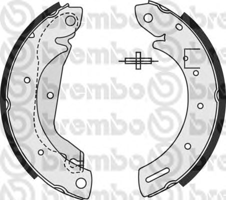 Тормозные колодки BREMBO S 23 577