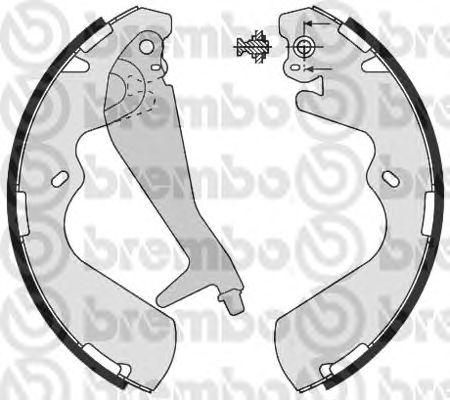 Тормозные колодки BREMBO S 30 514