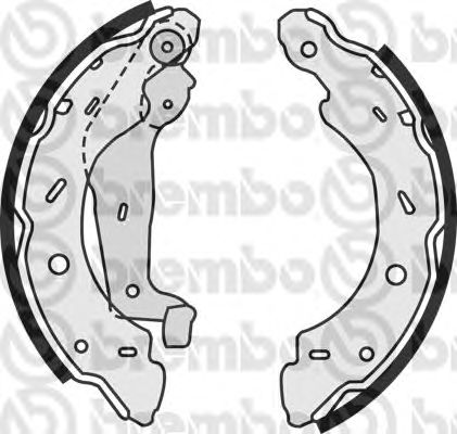 Тормозные колодки BREMBO S 50 504