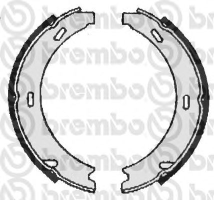 Тормозные колодки ручника BREMBO S 50 507