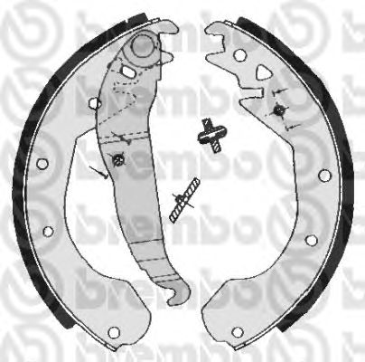 Тормозные колодки BREMBO S 59 510
