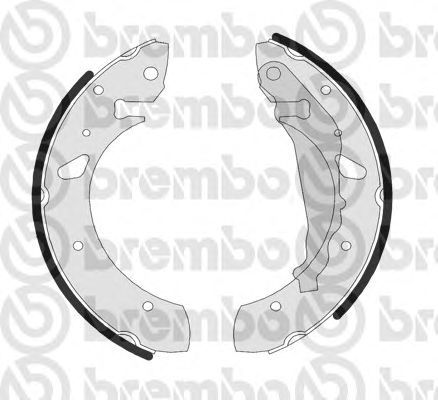 Гальмівні колодки BREMBO S 83 507