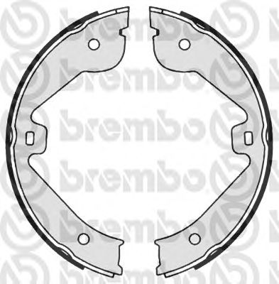 Тормозные колодки ручника BREMBO S 85 536
