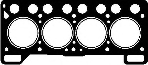 Прокладка головки блока цилиндров (ГБЦ) GLASER H03345-00