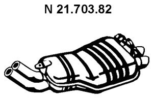 Глушитель EBERSPACHER 21.703.82