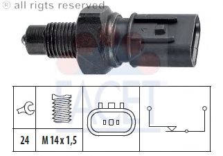 Выключатель, фара заднего хода FACET 7.6317
