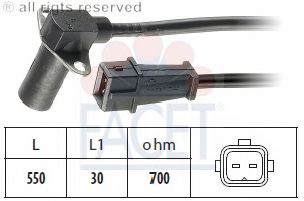Датчик импульсов, маховик FACET 9.0002