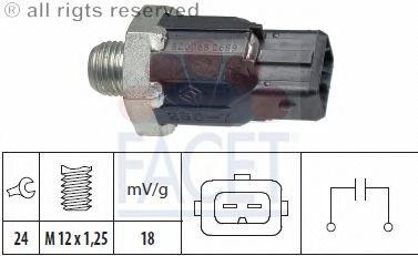 Датчик детонации FACET 9.3224