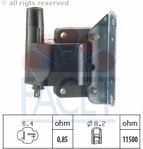 Катушка зажигания FACET 9.6244