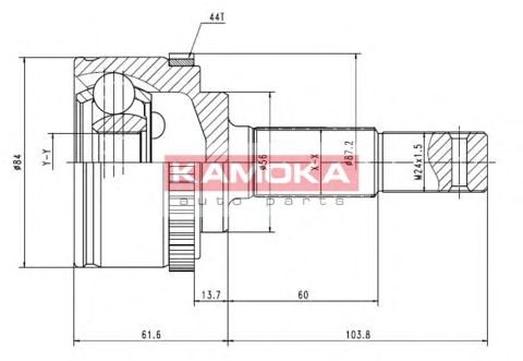 Комплект ШРКШ KAMOKA 7081