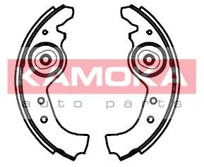 Тормозные колодки KAMOKA JQ202001