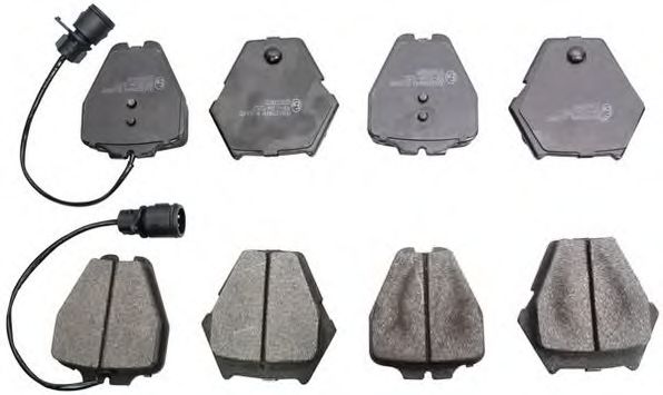 Тормозные колодки DENCKERMANN B110045