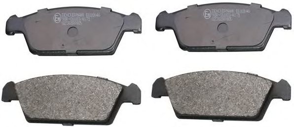 Тормозные колодки DENCKERMANN B110146