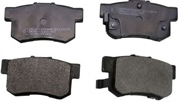 Тормозные колодки DENCKERMANN B110274