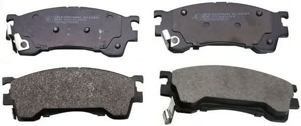 Тормозные колодки DENCKERMANN B110431