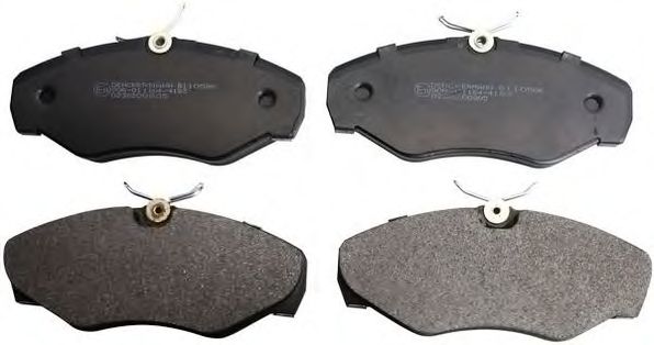 Тормозные колодки DENCKERMANN B110586