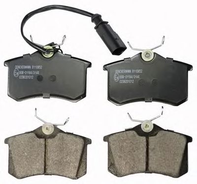 Тормозные колодки DENCKERMANN B110852