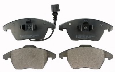 Тормозные колодки DENCKERMANN B110858