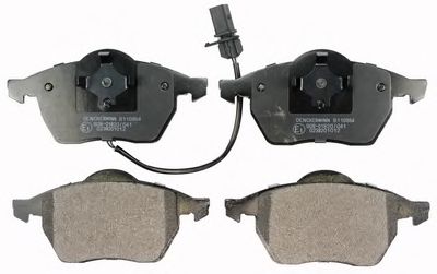 Тормозные колодки DENCKERMANN B110864