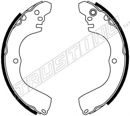 Тормозные колодки TRUSTING 064.172
