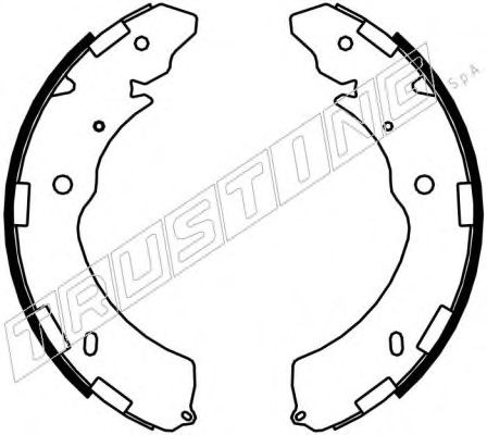 Тормозные колодки TRUSTING 064.181