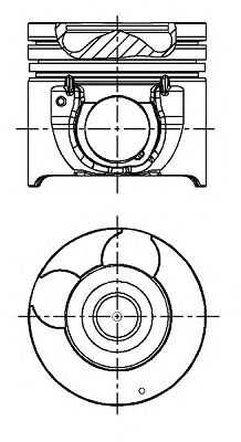 Поршень NURAL 87-431700-00