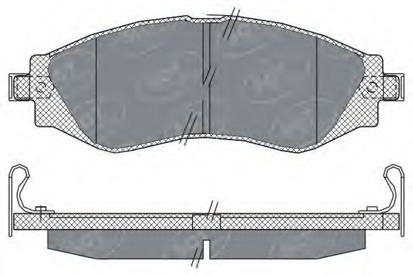 Тормозные колодки SCT Germany SP 310
