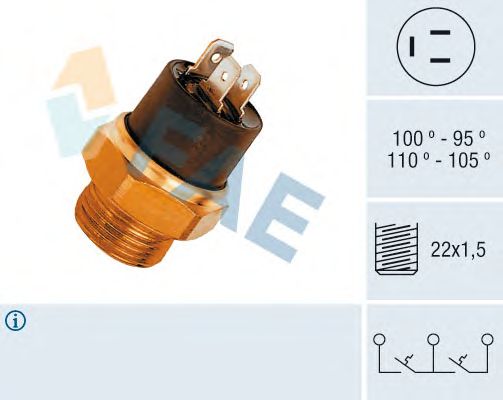 Датчик включения вентилятора FAE 37880