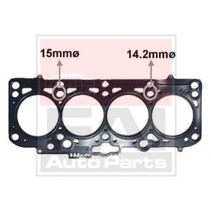 Прокладка головки блоку циліндрів (ГБЦ) FAI AutoParts HG1012A