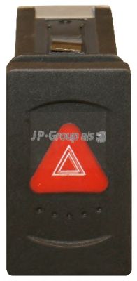 Кнопка включення аварійної сигналізації JP GROUP 1196300600