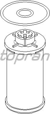 Фильтр АКПП TOPRAN 113 241