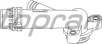 Фланец охлаждающей жидкости TOPRAN 501 753