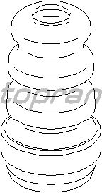 Отбойник амортизатора TOPRAN 722 697