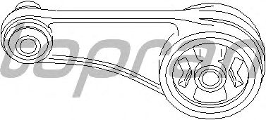 Опора двигателя TOPRAN 700 153 (сайлентблок вспомогательной рамы / агрегатной опоры)
