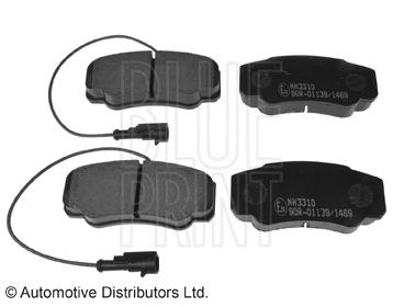 Тормозные колодки BLUE PRINT ADN142134