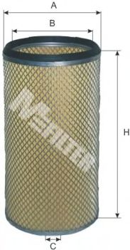 Воздушный фильтр MFILTER A 200/1